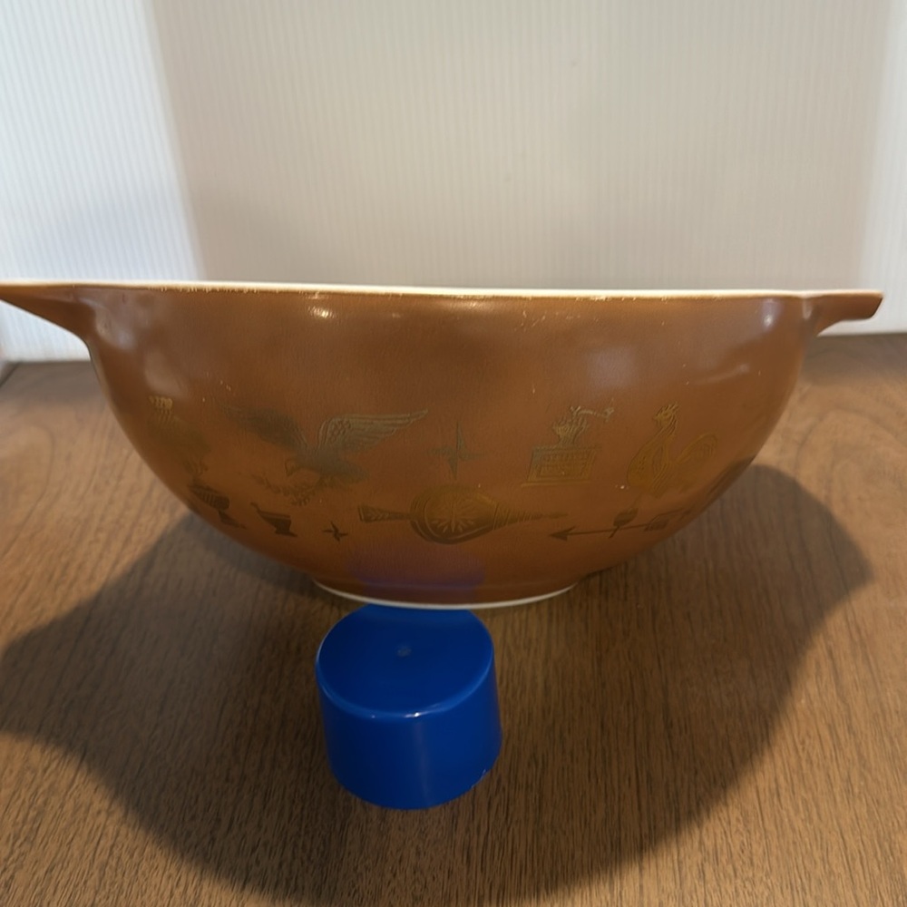 Mixing Bowl Early American by PYREX 4 Quart, 444 Vintage - Picture 2 of 8